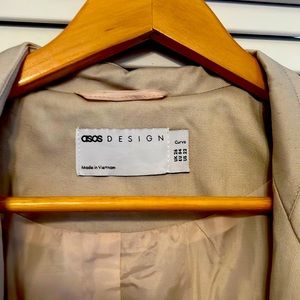 ASOS longline oversized trench coat 22w